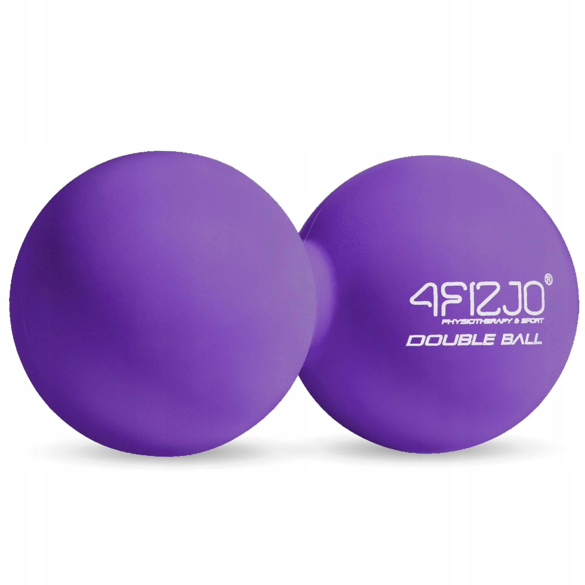 Масажний м'яч подвійний 4FIZJO Lacrosse Double Ball 6,5x13,5 см Purple (P-5907739314338)