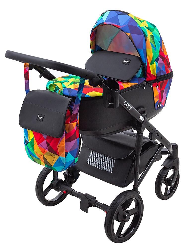Коляска 2в1 Bair City Special 24 калейдоскоп (680553)