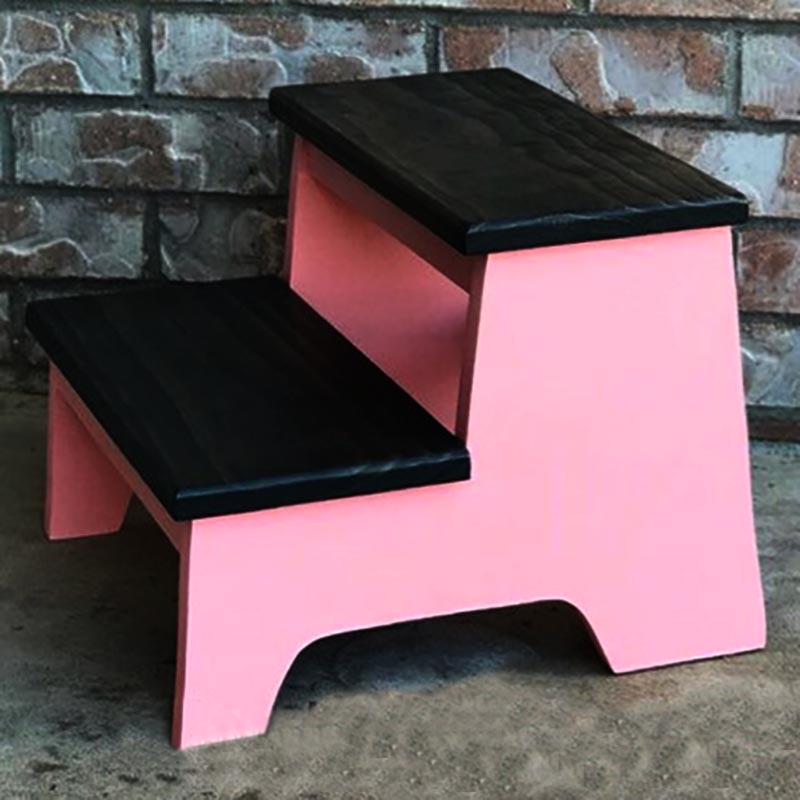 Скамейка-ступенька из дерева Джефер Барби/Венге (ССТ-00515012)