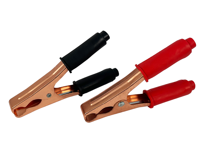 Зажим типа крокодил Lemanso LM9141 200 А 146 мм 2 шт. (7095)