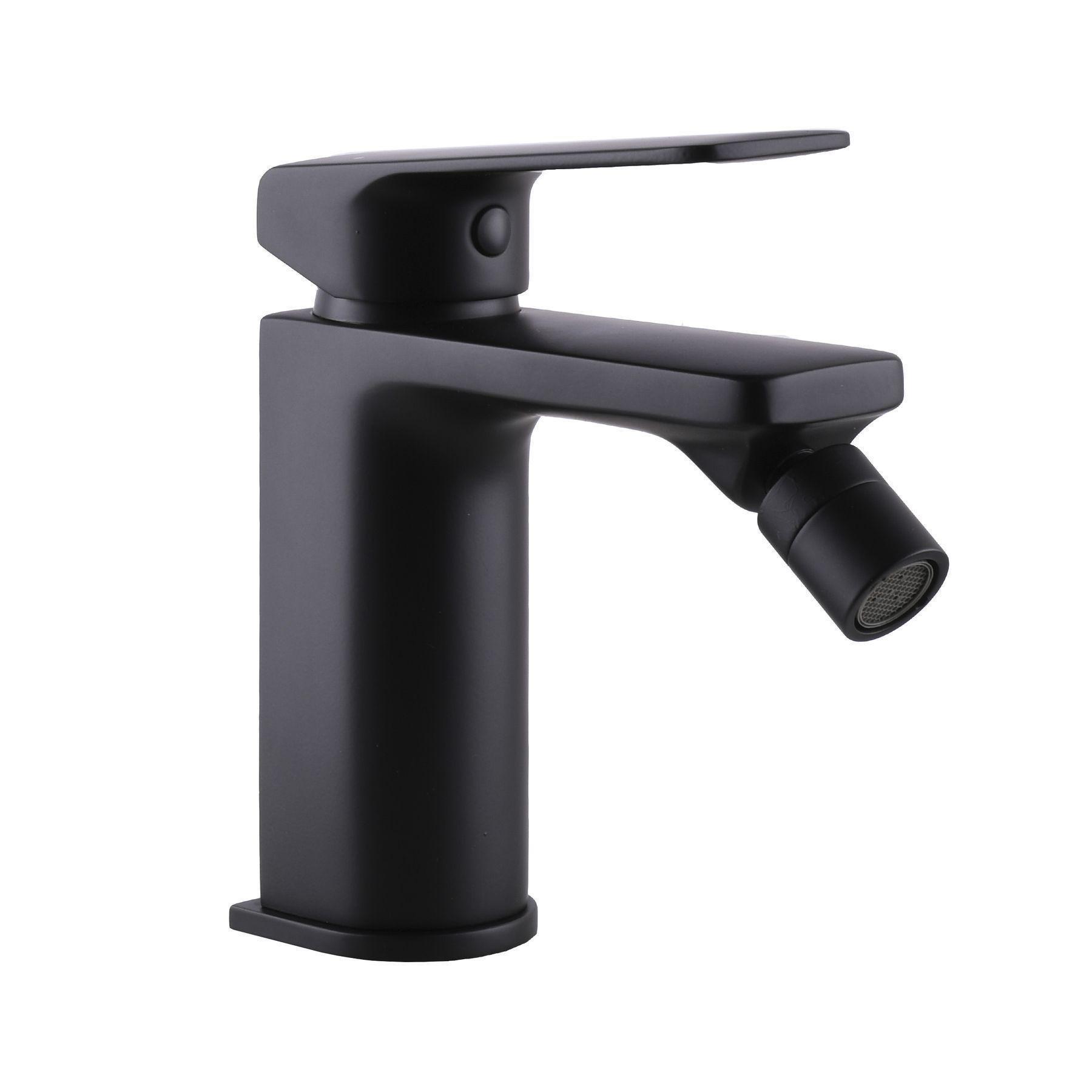 Смеситель для биде TOPAZ ODISS Черный матовый (21534)