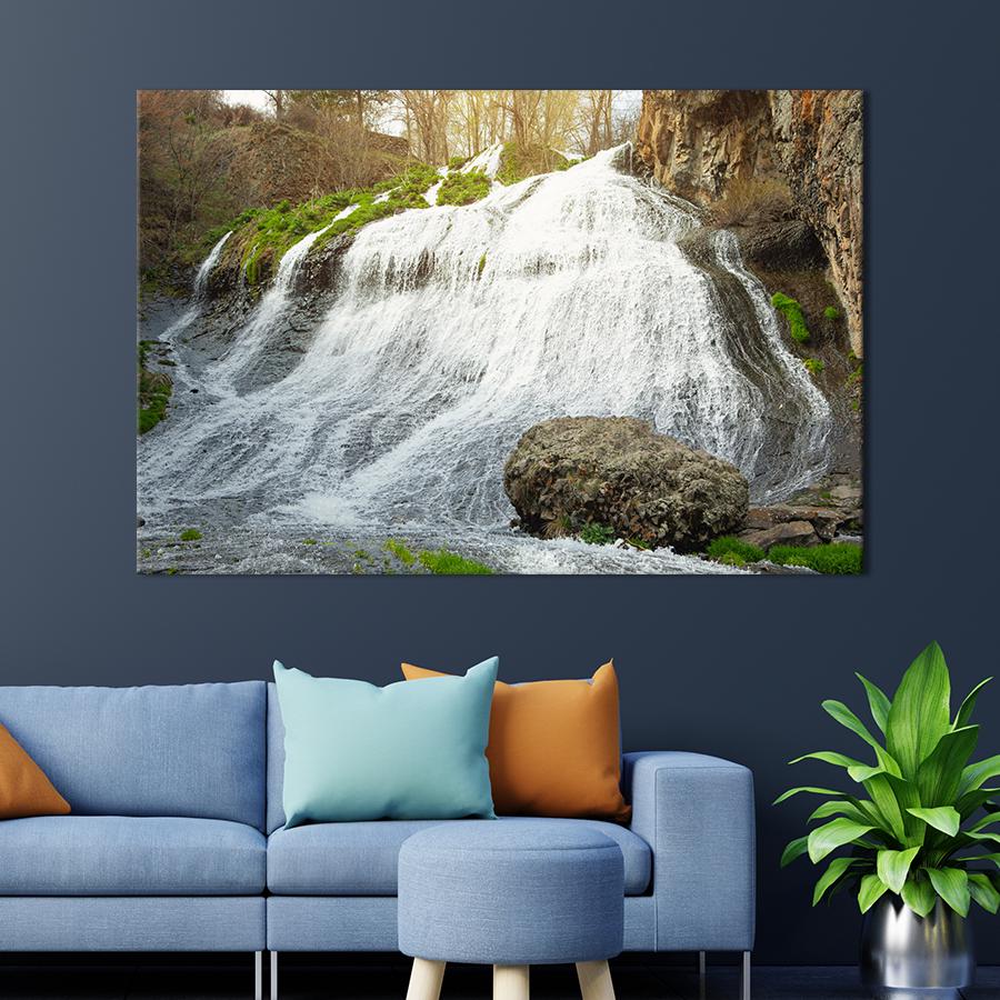 Настенний декор Красивый водопад Джермук 51x34 см (1957-1)