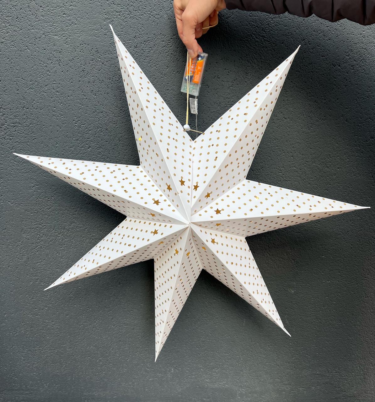 Світильник-зірка Livarno Home LED Christmas Star Lantern 70 см - фото 4