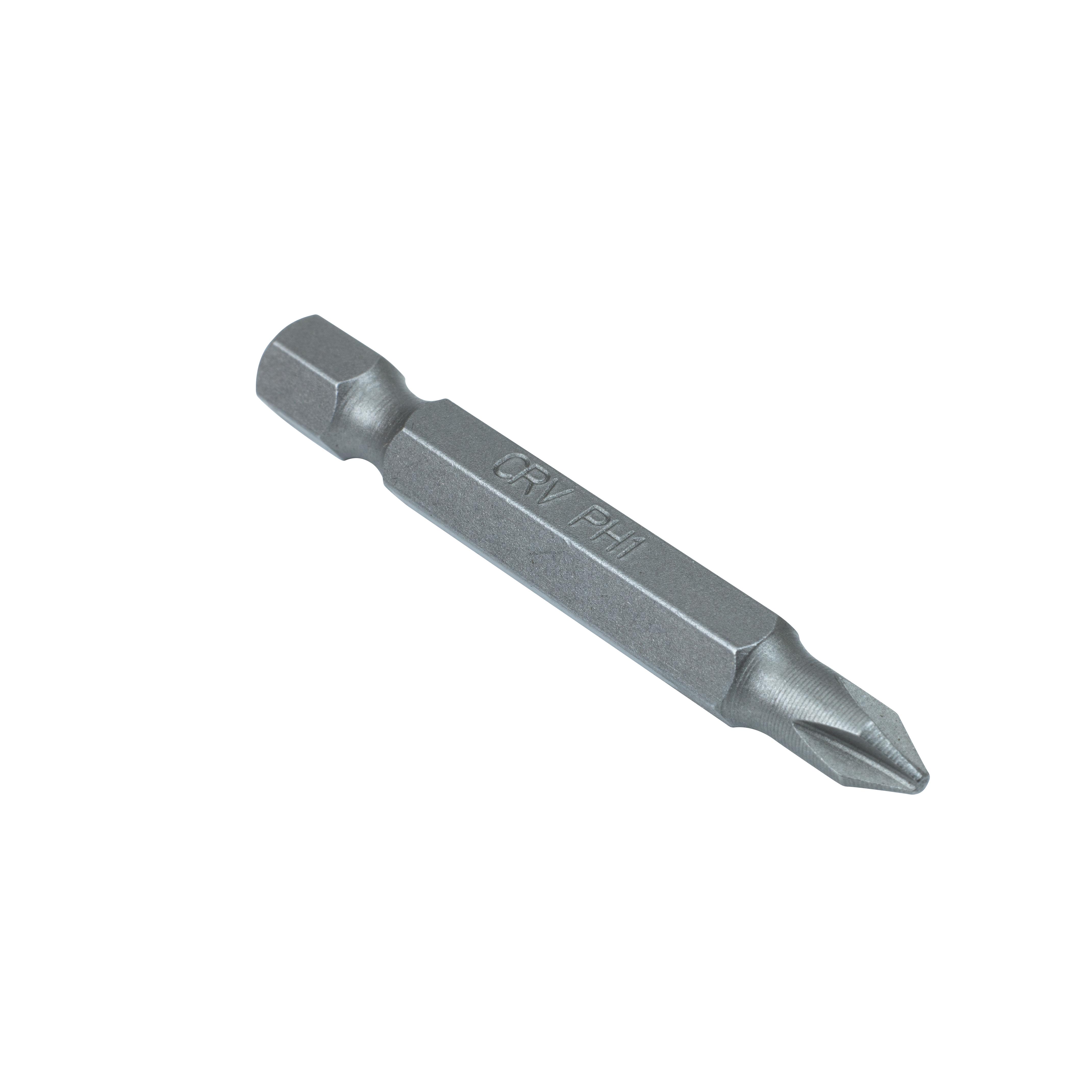 Біта сталева Polax PH1 1/4" 50 мм 10 шт. (51-074)