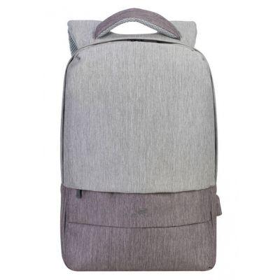 Рюкзак для ноутбука RivaCase 7562 anti-theft 15,6" Grey/Mocha (7562Grey/Mocha) - фото 2 Рюкзак для ноутбука RivaCase 7562 anti-theft 15,6" Grey/Mocha (7562Grey/Mocha) - фото 2