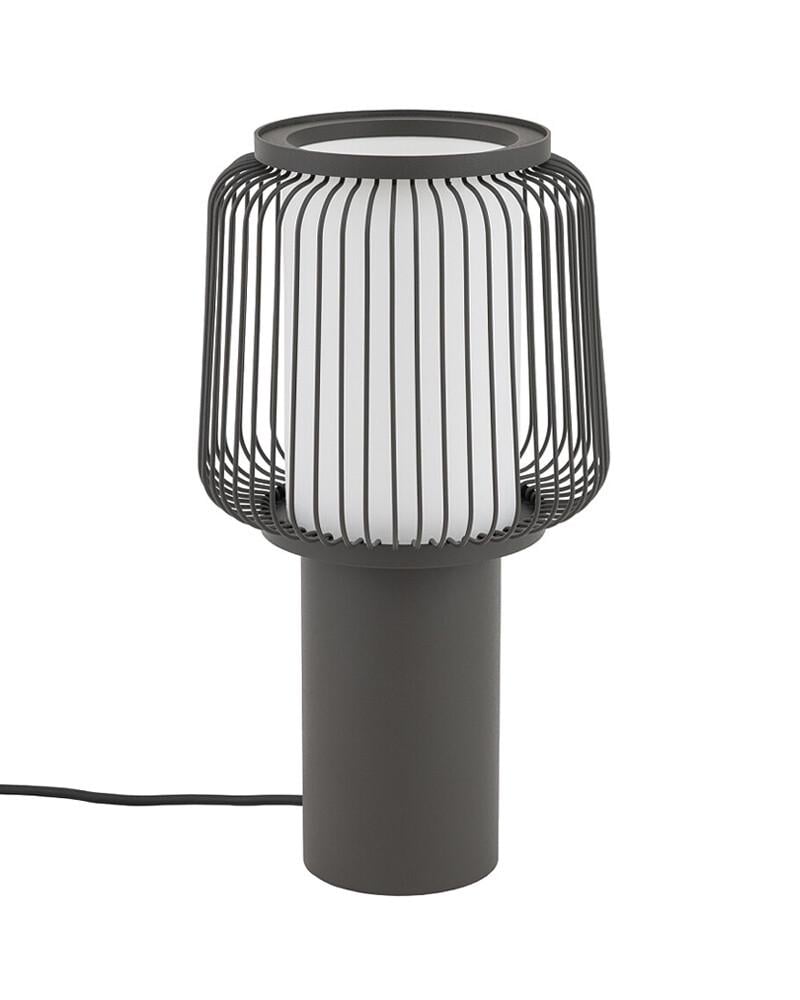 Настольная лампа Nowodvorski 12253 Nome E27 1x25W IP20 Темно-серый (36251551)