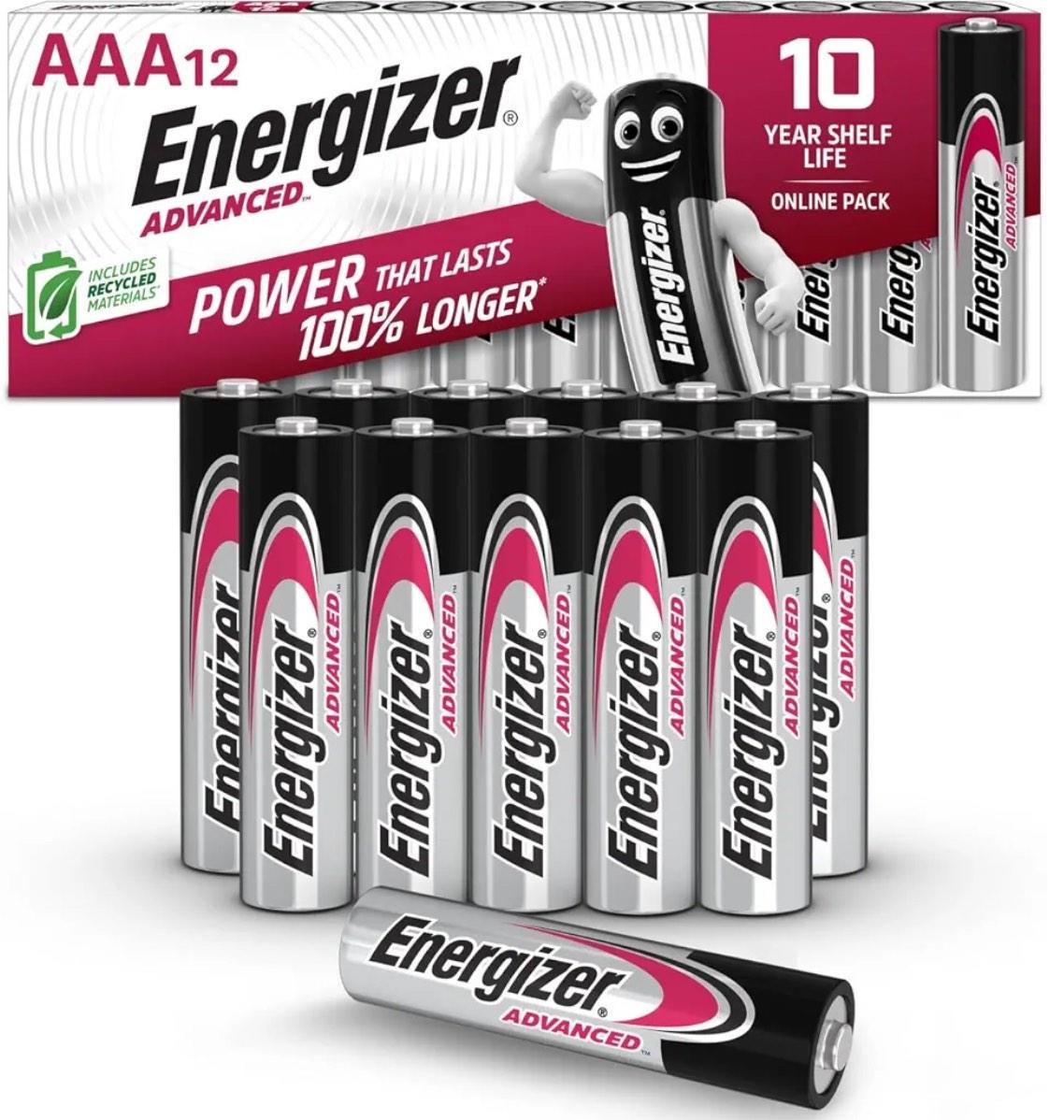 Батарейка Energizer AAA Alkaline Max Power 12 шт.