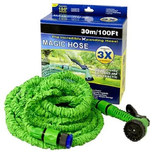 Шланг с распылителем X-hose поливочный 30 м Зеленый (GR-06218) Шланг с распылителем X-hose поливочный 30 м Зеленый (GR-06218)