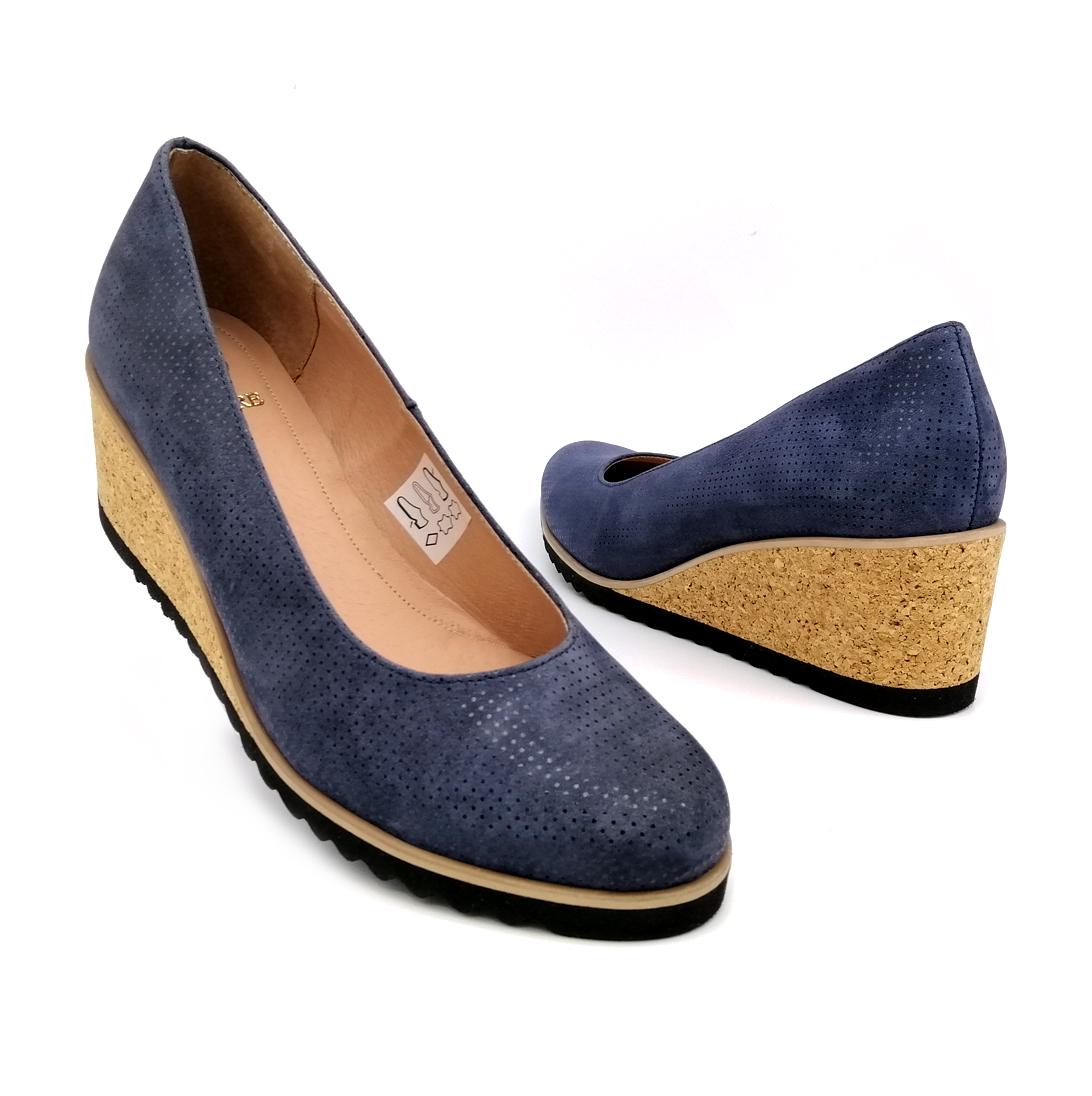 Туфли женские Sempre р. 36 23,5 см Синий (405)