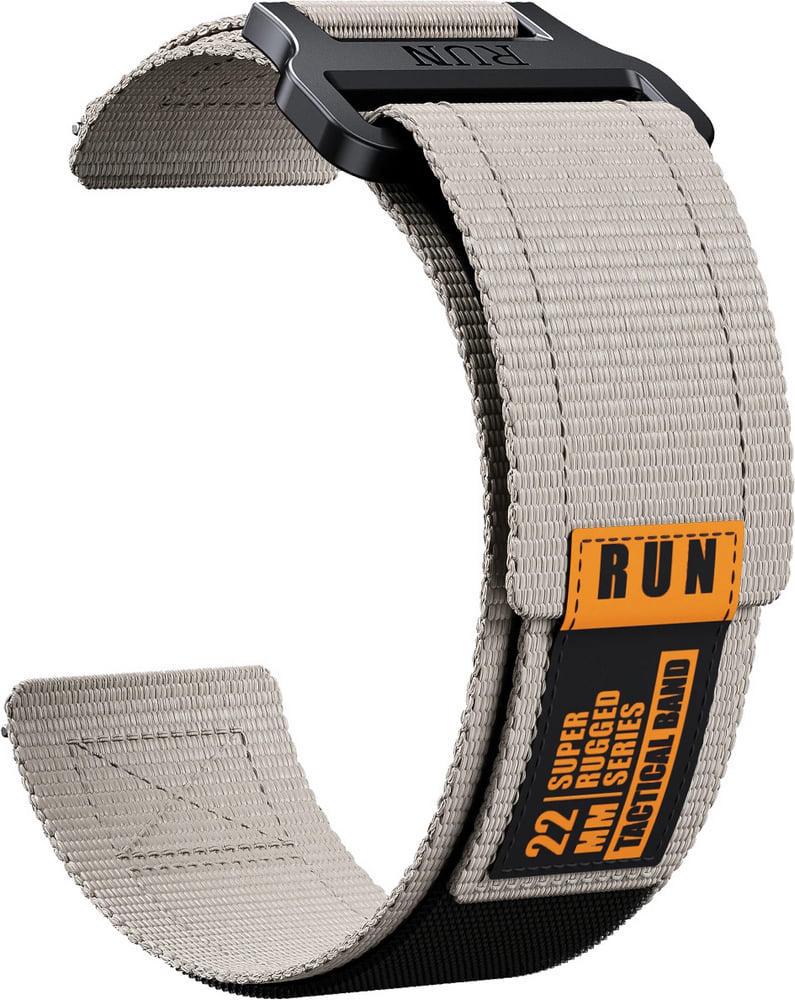 Ремешок нейлоновый RunFlex для Honor Watch GS 3 Silver (41993-59)