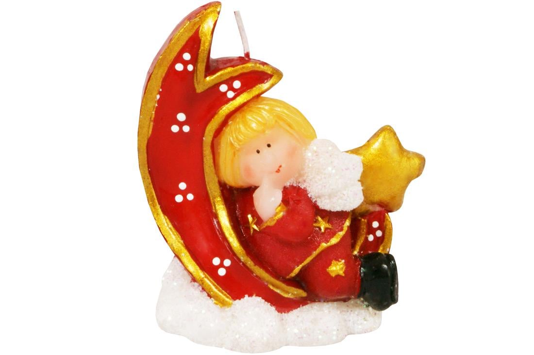 Декоративна новорічна свічка BonaDi Янгол (SG10-X20)