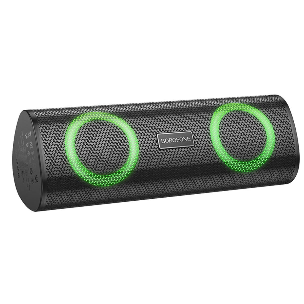 Портативная колонка Borofone BP18 Music sports BT speaker 1200 mAh Black (19100318) - фото 1