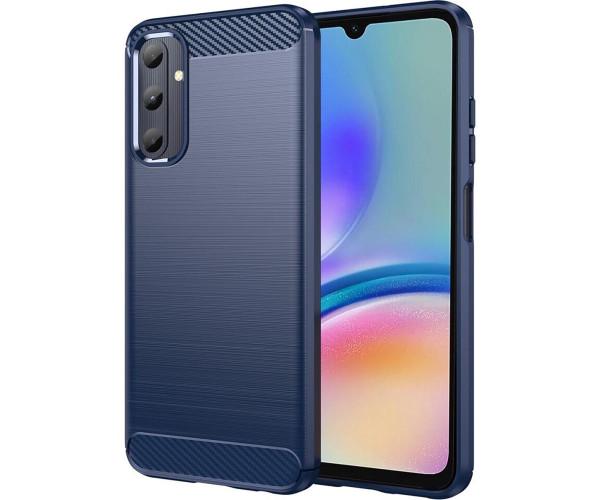  Чехол - накладка Polished Carbon для Samsung Galaxy A05s Синий