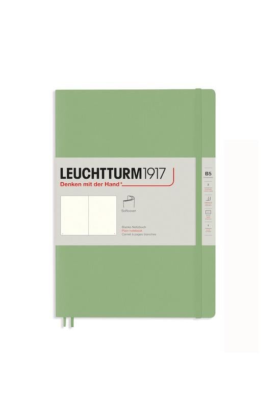 Блокнот Leuchtturm1917 Muted Colours Composition B5 Sage мягкая обложка чистые листы (363929)