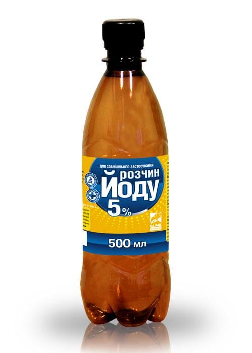 Йод O.L.KAR 5% 500 мл (1511)