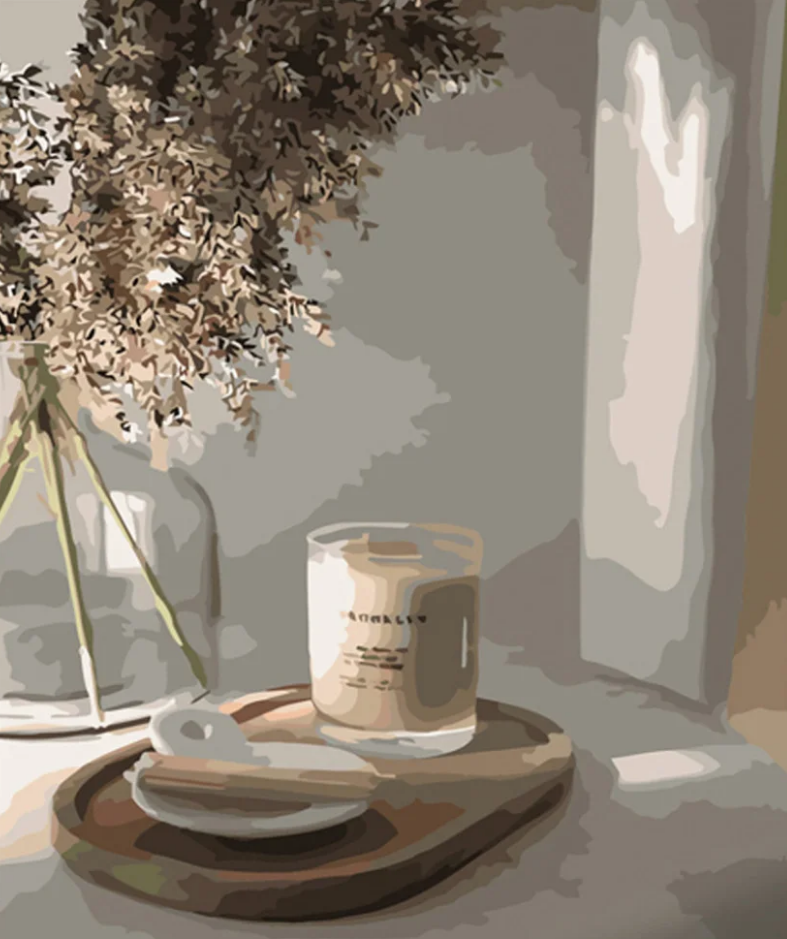 Картина по номерам Strateg Уютная атмосфера 40x50 см (GS541)