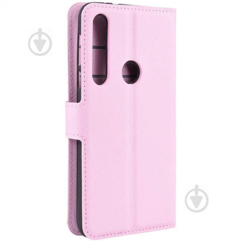 Чохол-книжка Litchie Wallet для Motorola One Macro / Moto G8 Play Pink (hub_lIWi01878) - фото 3