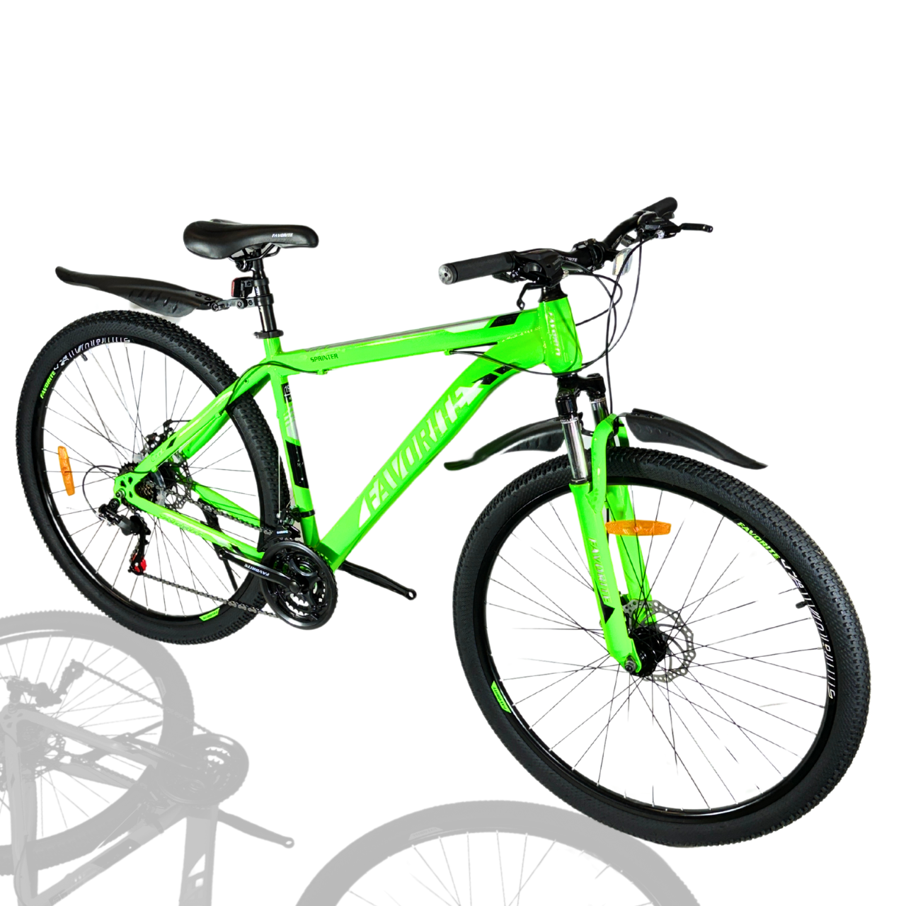 Велосипед Favorite Spark 2024 29" 18" Black/Green