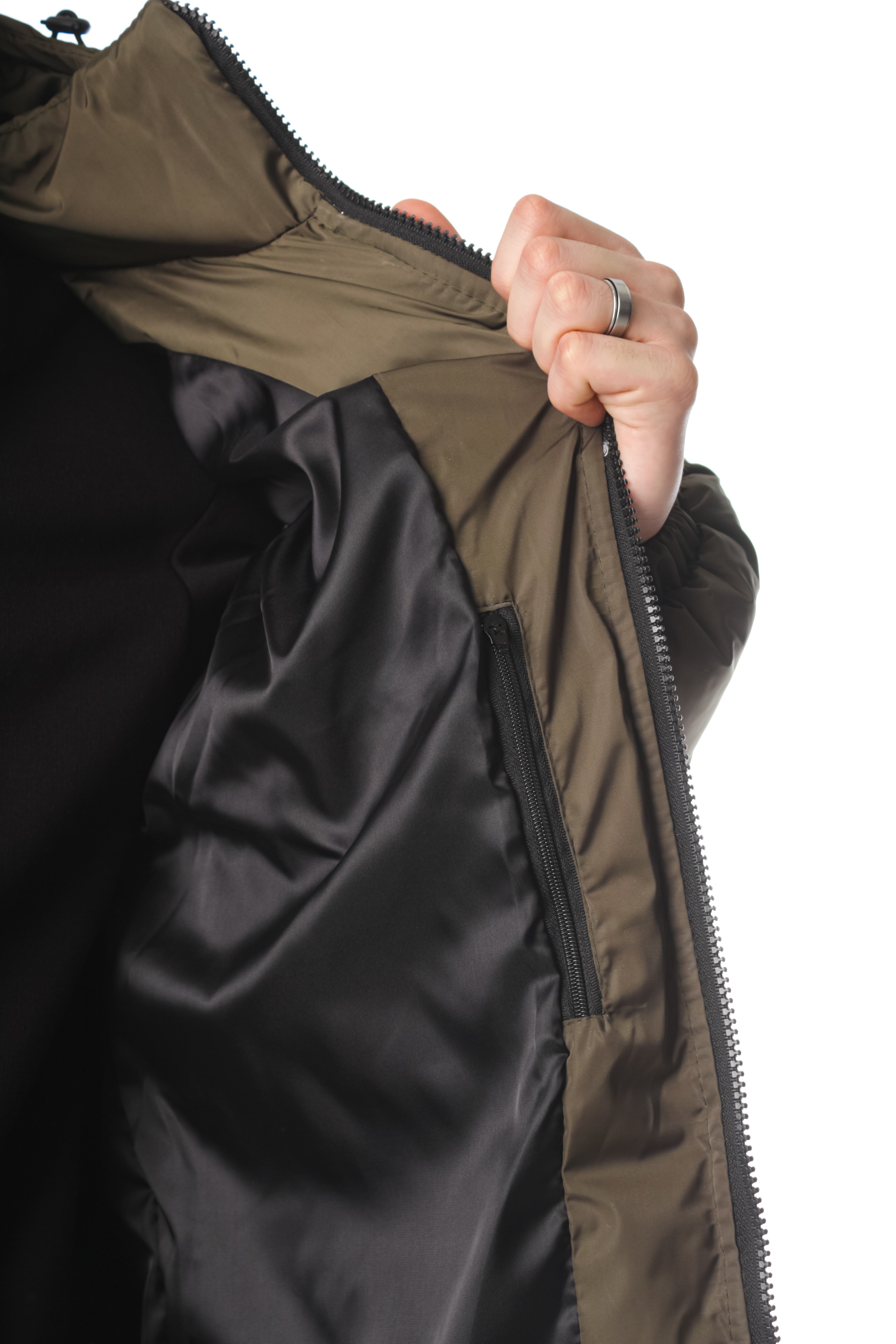 Пуховик Intruder Heat M Хаки (1640251608/1) - фото 6 Пуховик Intruder Heat M Хаки (1640251608/1) - фото 6