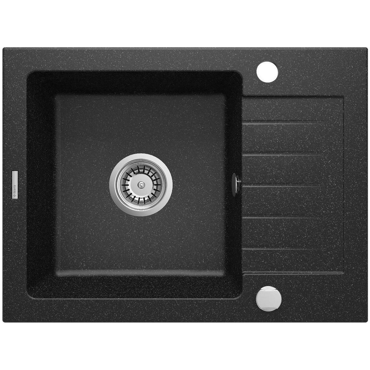 Мойка кухонная гранитная Deante ZQZ_211A 580x440 мм Графитовый (205392)