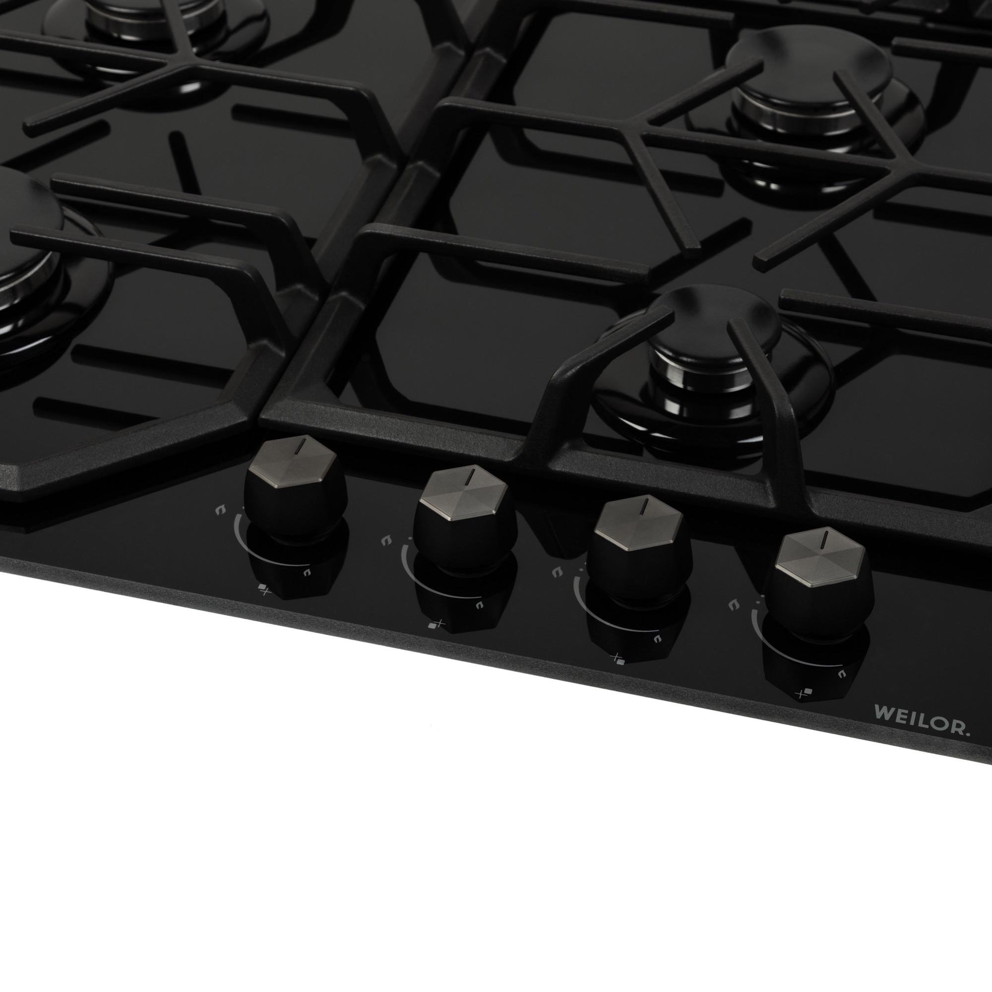 Варильна поверхня газова WEILOR GG 604 BL - фото 5 Варильна поверхня газова WEILOR GG 604 BL - фото 5