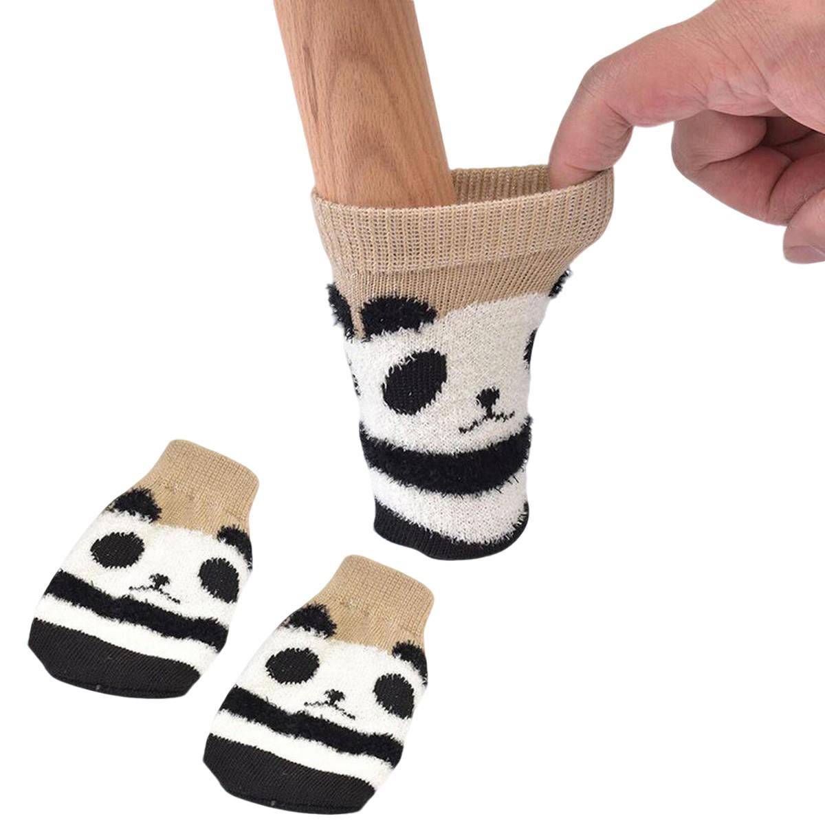 Накладки на ніжки меблів DOINN захисні 4 шт. 8х5,3 см (R94455) - фото 2