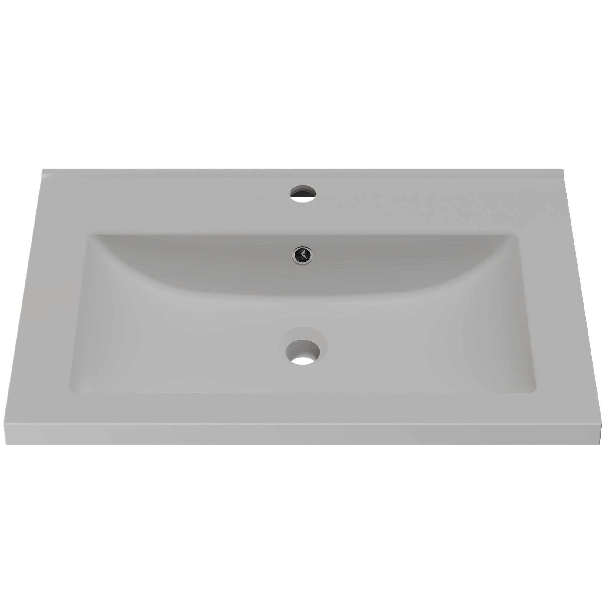 Раковина врезная Amidicon Cosmo 70 из литого камня 700х450 мм Белый глянцевый (24517522)