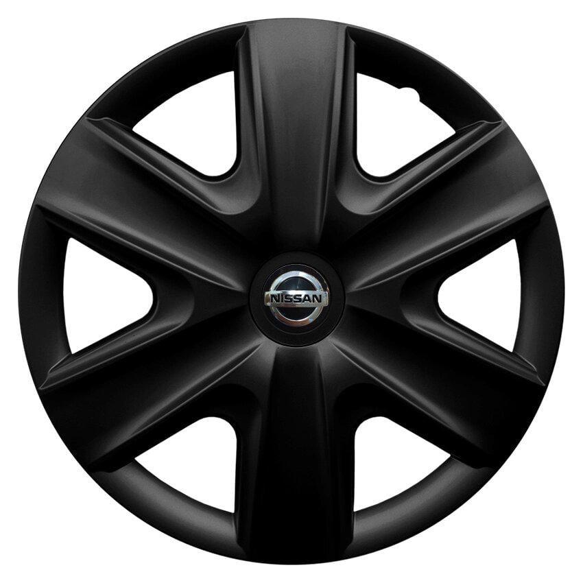 Комплект колпаков JAWOPLAST Hexan R15 для Nissan 4 шт. Black (28434886)