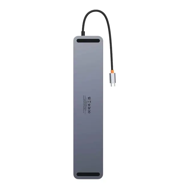 Хаб USB BASEUS EliteJoy Gen2 11-Port Type-C HUB WKSX030013 Dark Grey - фото 3