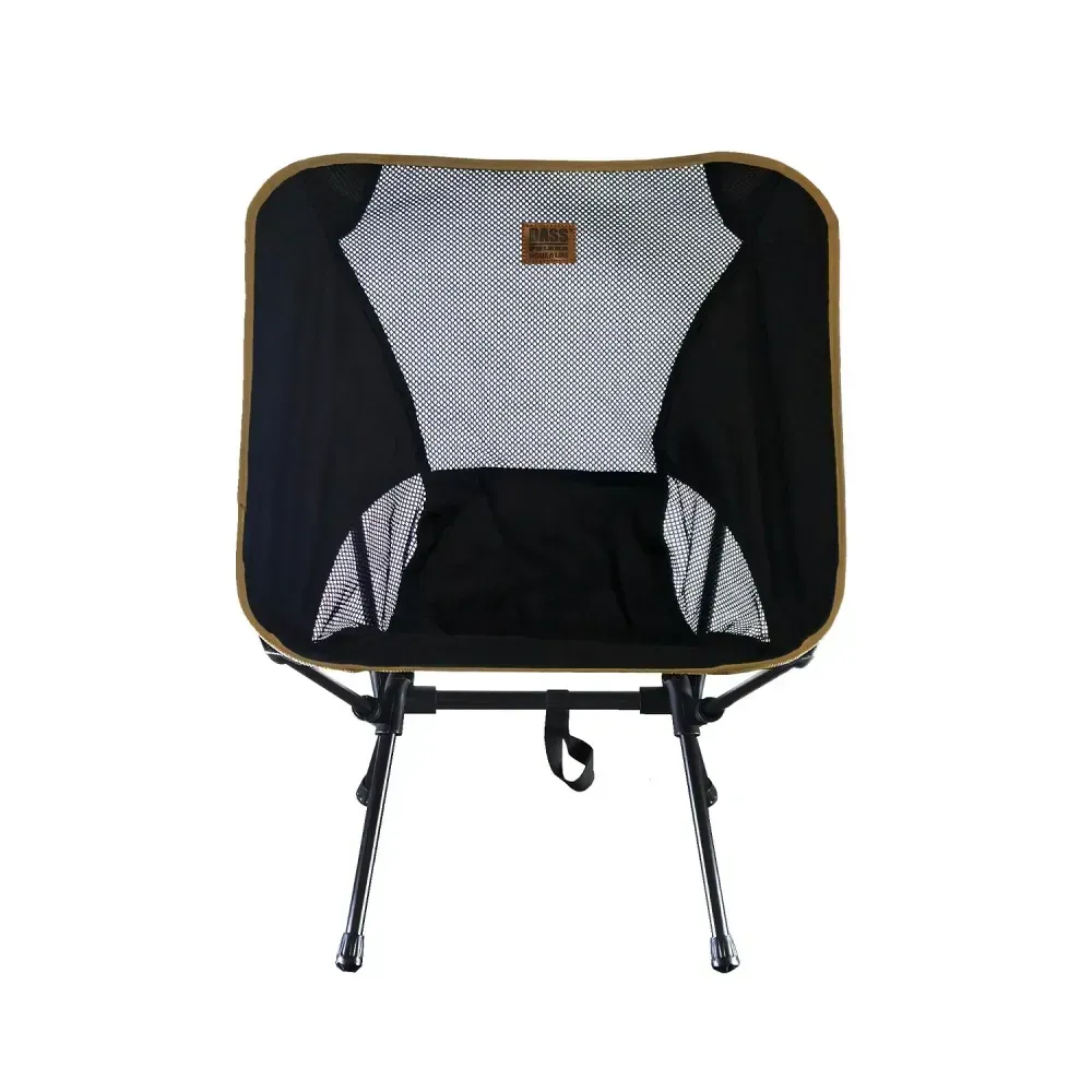 Крісло розкладне туристичне Bass Polska BH 30030 Чорний - фото 2