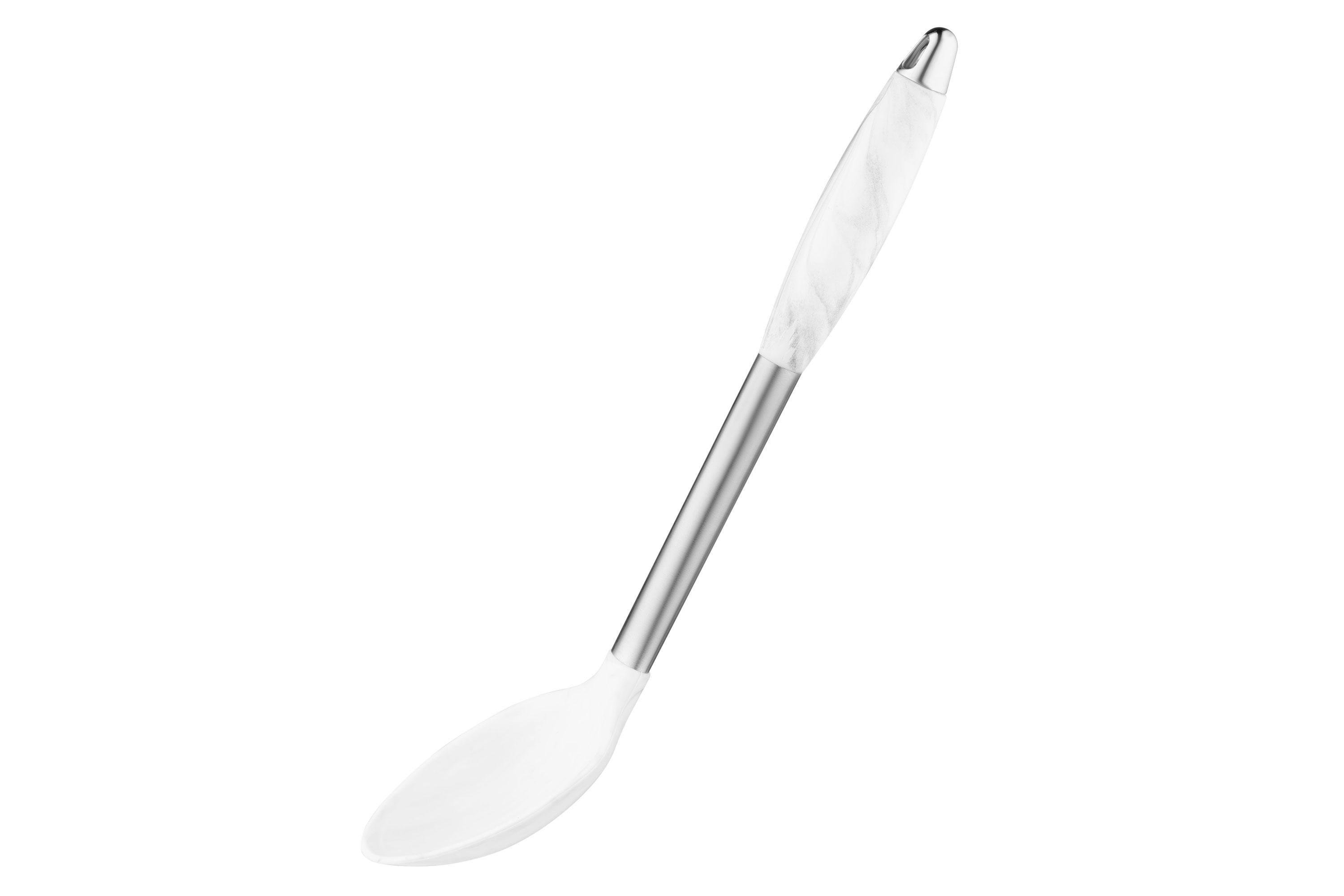 Ложка кухонна Ardesto Gemini Marmo силікон/нержавіюча сталь (30317018)