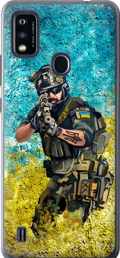 Чохол на ZTE Blade A51 Воїн ЗСУ (5311u-2506-42517)