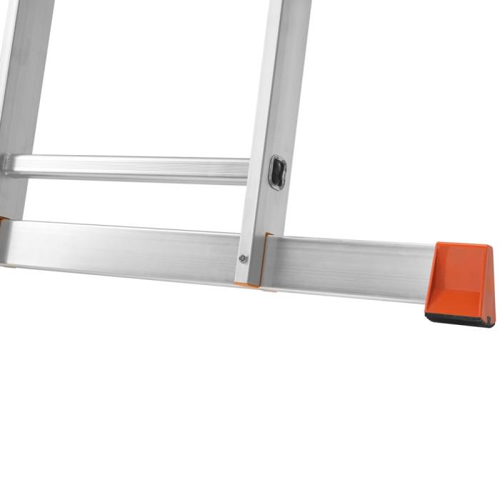 Драбина алюмінієва BLUETOOLS 3x14 сходинок (160-9010) - фото 9 Драбина алюмінієва BLUETOOLS 3x14 сходинок (160-9010) - фото 9