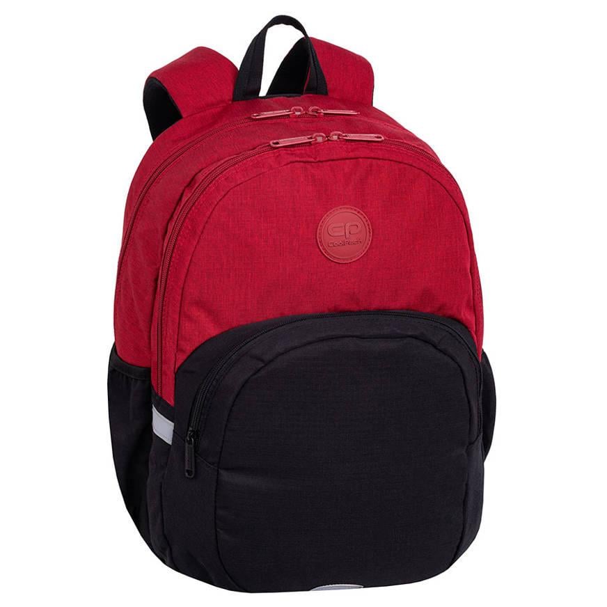 Шкільний рюкзак Coolpack RIDER DUO COLORS Burgundy/Black 27 л 43х30х18 см