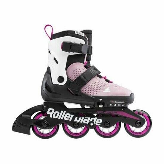 Ролики детские Rollerblade Microblade G Light Pink р. 33-36,5 Розовый/Белый - фото 4