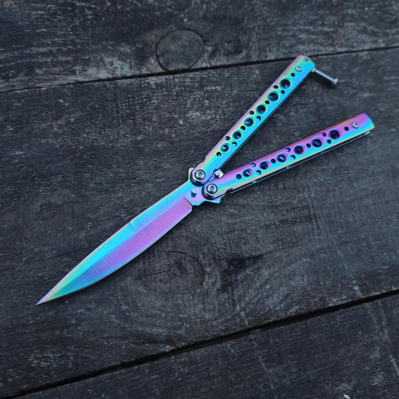 Нож бабочка Gradient A855-4 Разноцветный (n1003)