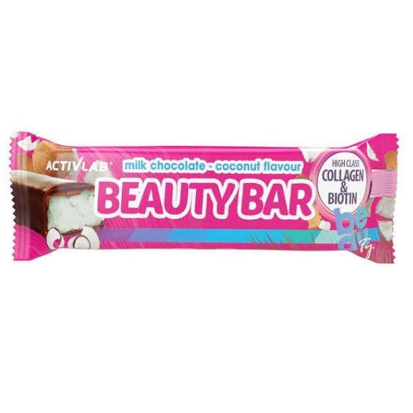 Протеиновый батончик Activlab Beauty Bar Milk Chocolate Coconut 50 g