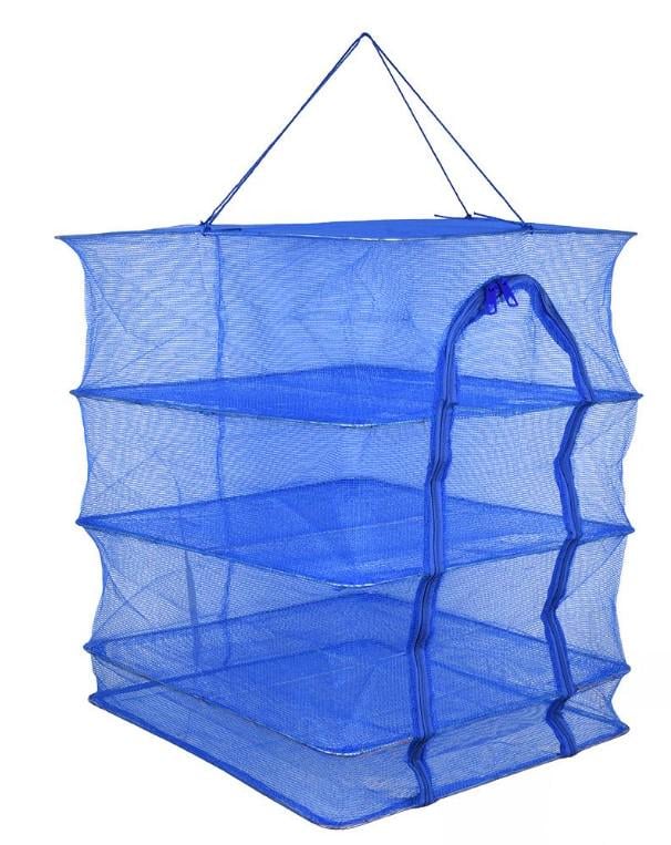 Сетка для сушки рыбы U 3 яруса 50х50х65 см (MH-5889-50)