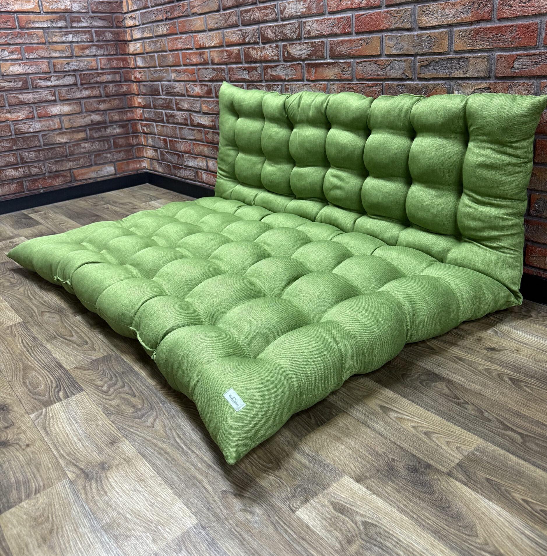 Подушка Comfort Home рогожка на поддоны/качели/каркасы/садовую мебель 100х50х50 см