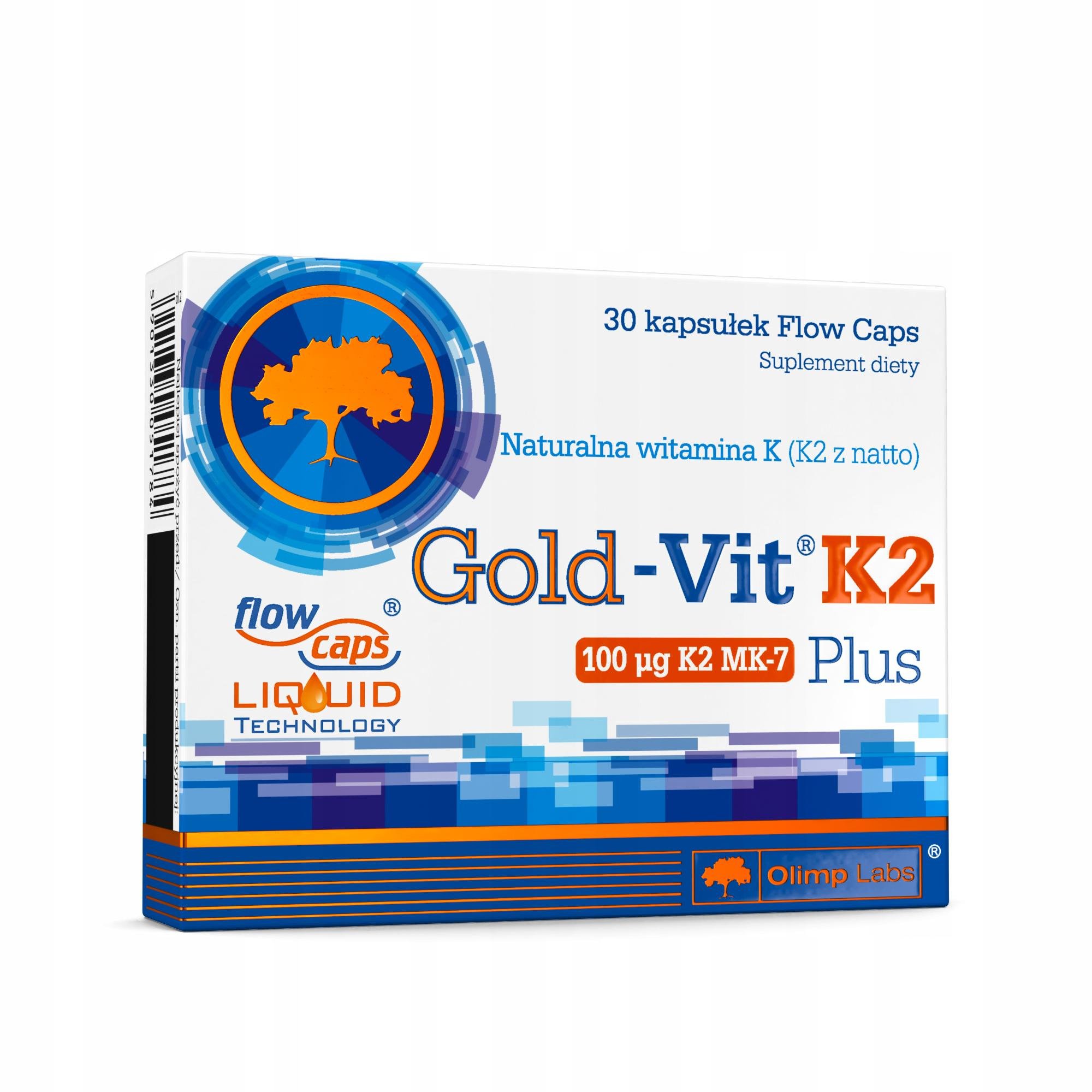 Витамин K Olimp Gold Vit K2 Plus 30 капсул