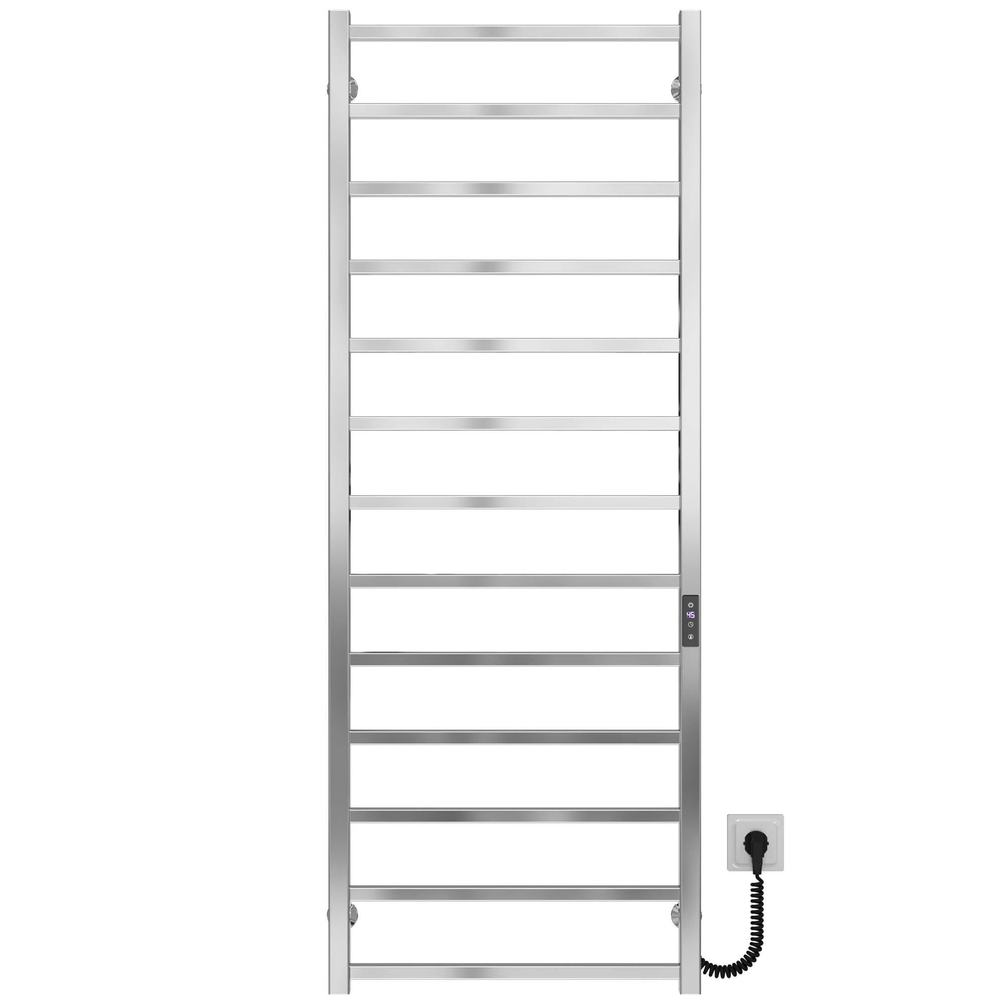 Полотенцесушитель электрический Deffi Forest П13 JD04 правое подключение нержавеющая сталь 600х1400 мм Хром (A.FR.140.60.13.E.C.R.2)