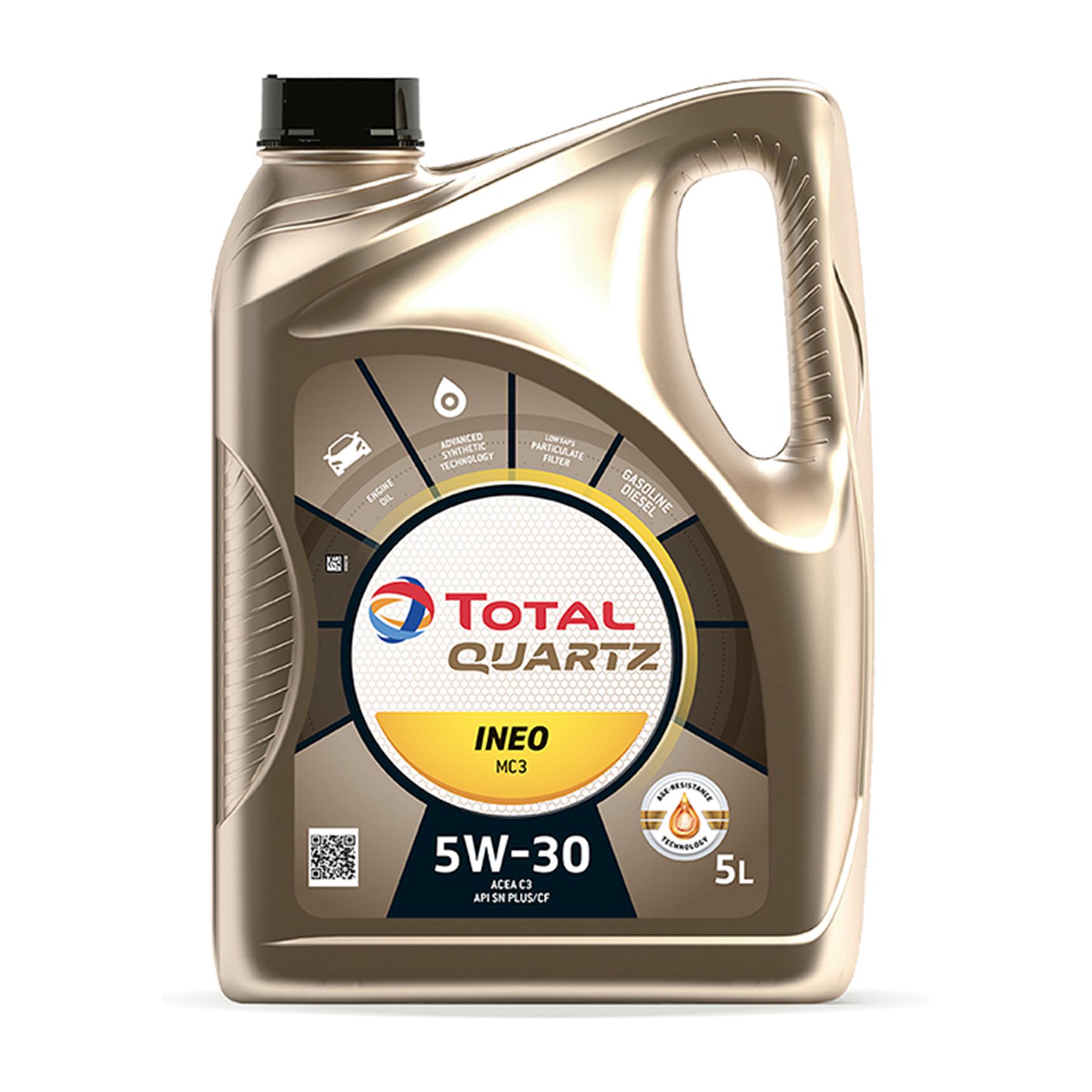 Олива моторна Total QUARTZ INEO MC3 5W30 x3 5 л