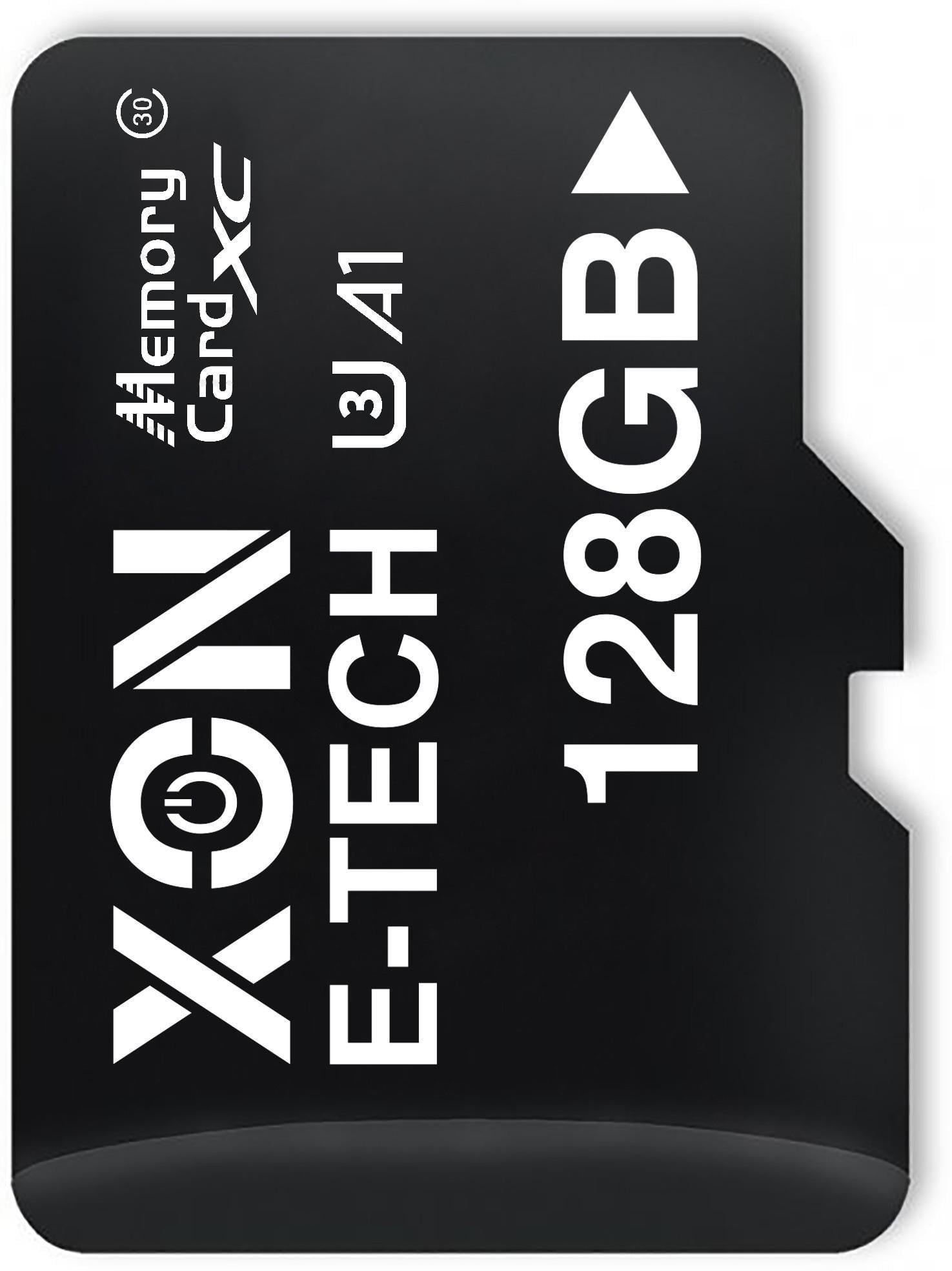 Карта памяти XON microSDXC 128GB Class 30 A1 UHS-I/U3 и SD-adapter Черный (MCXC3128BA 0397)