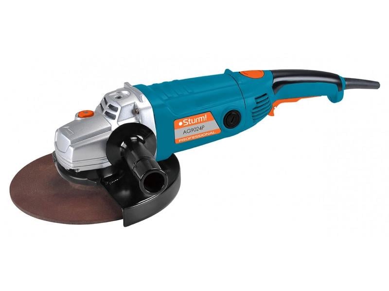 Болгарка Sturm Profi AG 9024P 230 мм 2400 Вт (38617341)