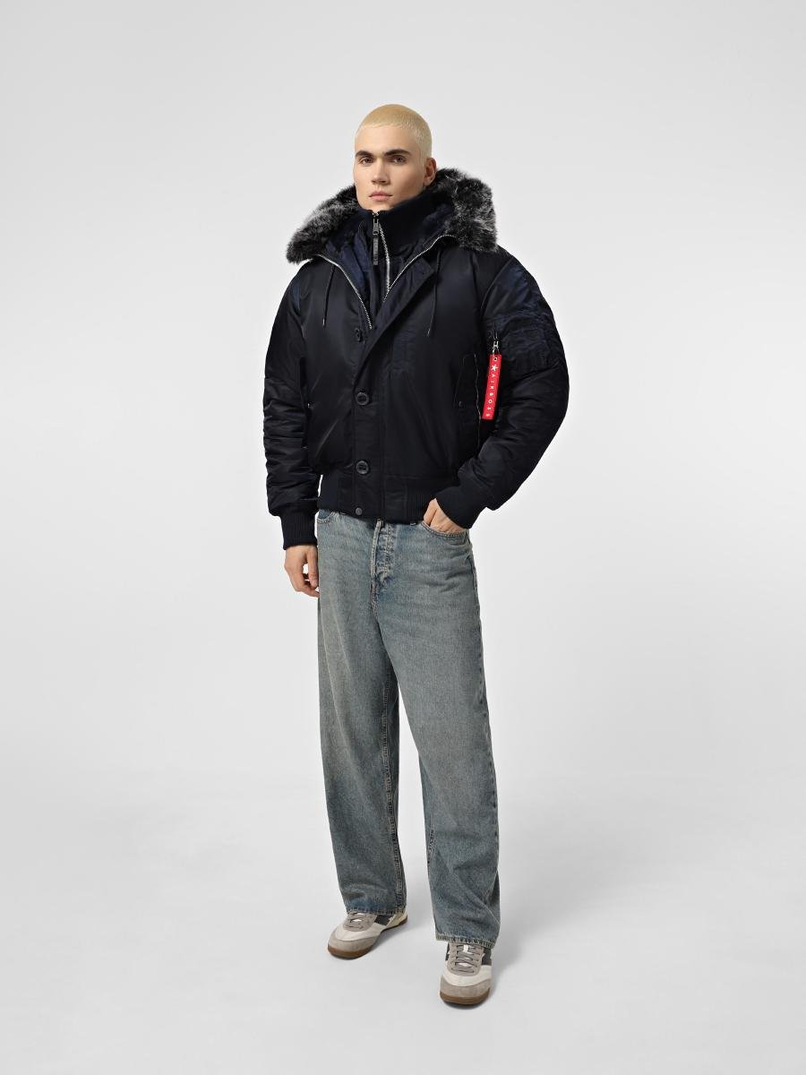 Куртка зимова коротка Airboss N-2B Starhawk L Синій (125591) - фото 4