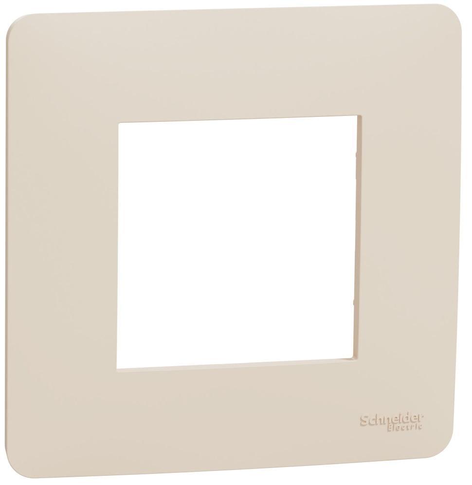 Рамка одноместная Schneider Electric Unica Studio Бежевый (NU200244)