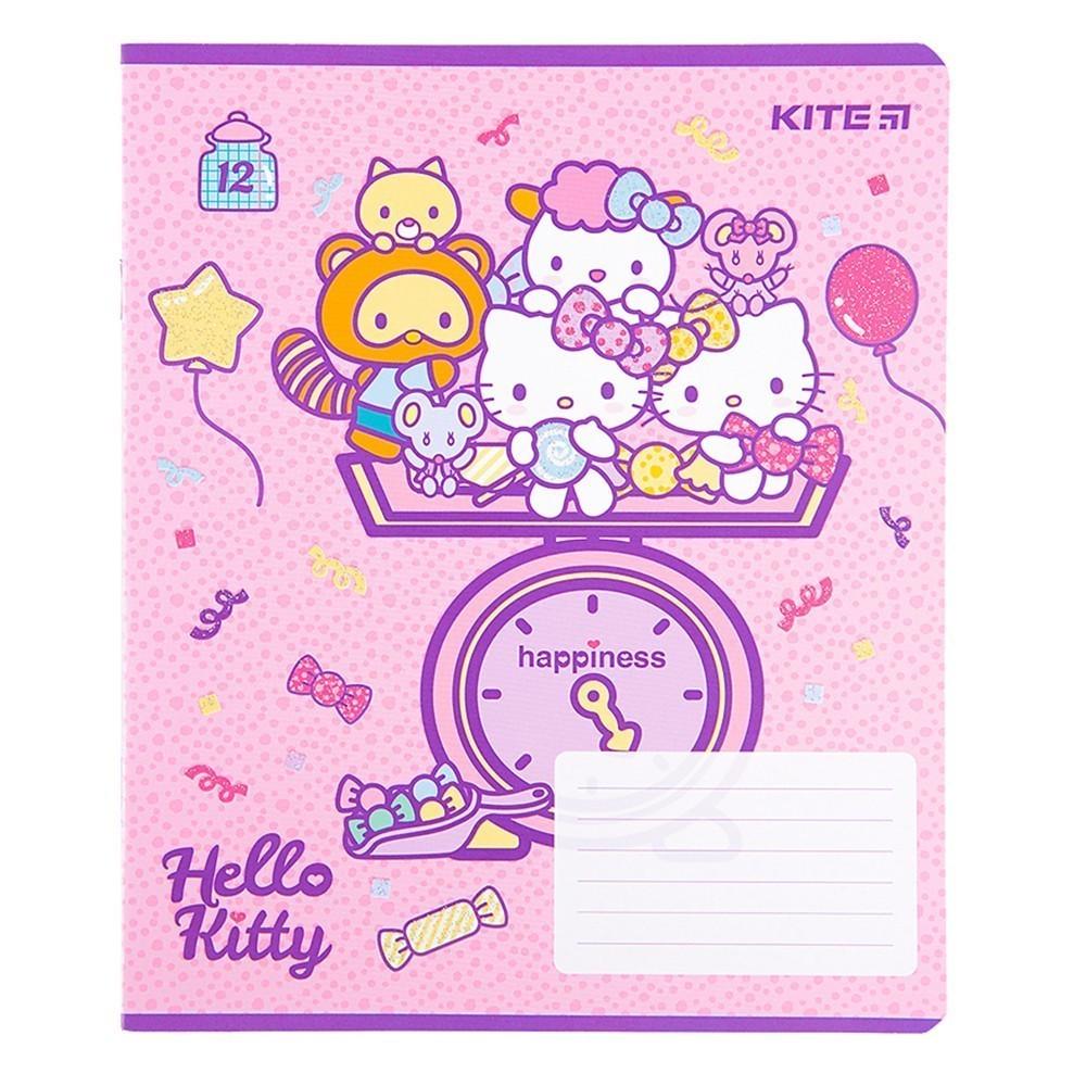 Комплект школьных тетрадей KITE Hello Kitty 12 листов 25 шт. (HK22-232_25pcs) - фото 8