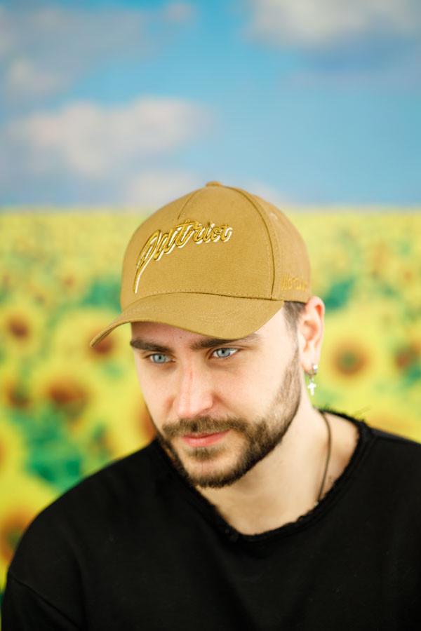 Бейсболка с вышивкой Braxton "Раtriot" унисекс Кемел (1500)