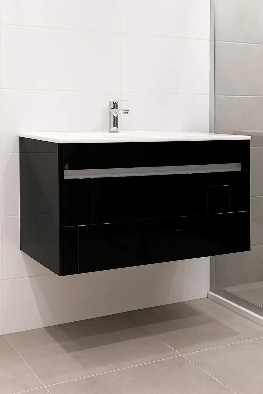 Тумба підвісна з умивальником Ban-Yom Naomi 80 см GOLD Тумба підвісна з умивальником Ban-Yom Naomi 80 см GOLD