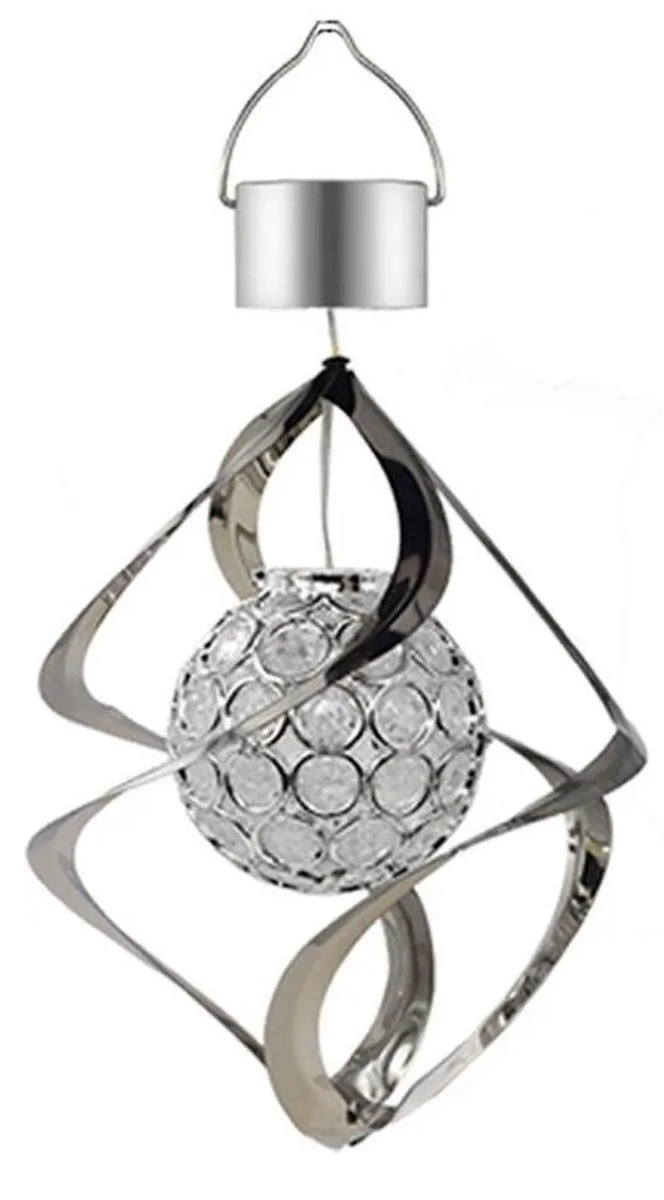 Фонарь уличный вращающийся Solar Windchime Light RGB 10497 (36163045)